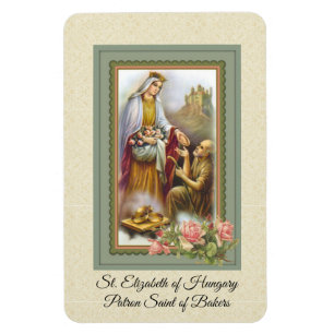 Íman Rua Elizabeth of Hungary Patron Santo of Bakers