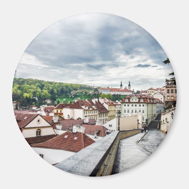 Íman Rua em Praga centro (Frente)