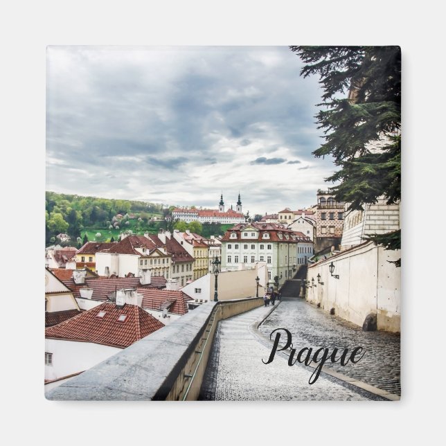 Íman Rua em Praga centro (Frente)