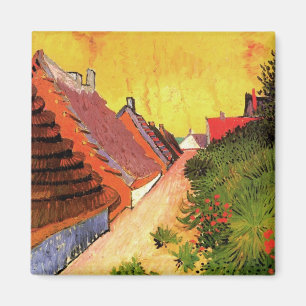 Íman Rua em Saintes Maries por Vincent van Gogh