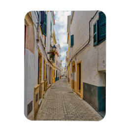 Íman Rua estreita em Ciutadella - Menorca, Espanha