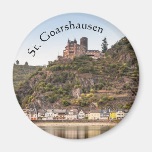 Íman Rua. Goarshausen - Burg Katz