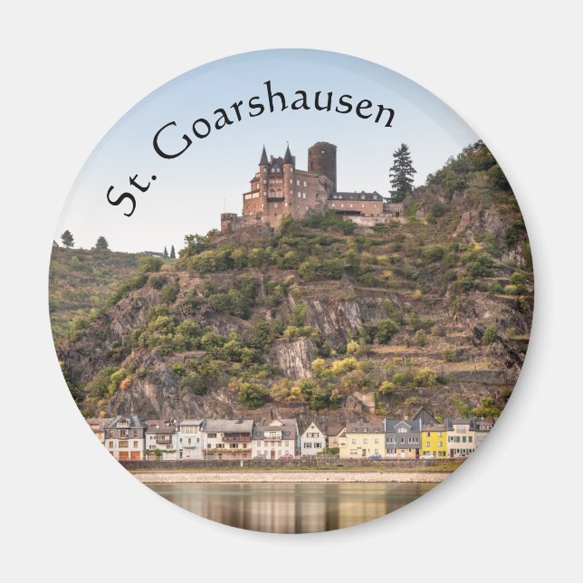 Íman Rua. Goarshausen - Burg Katz (Frente)