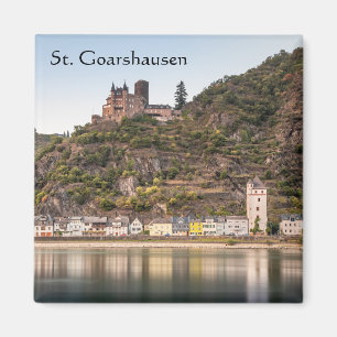 Íman Rua. Goarshausen - Burg Katz