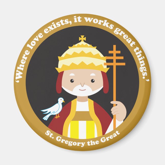 Íman Rua, Gregory, o Excelente (Frente)