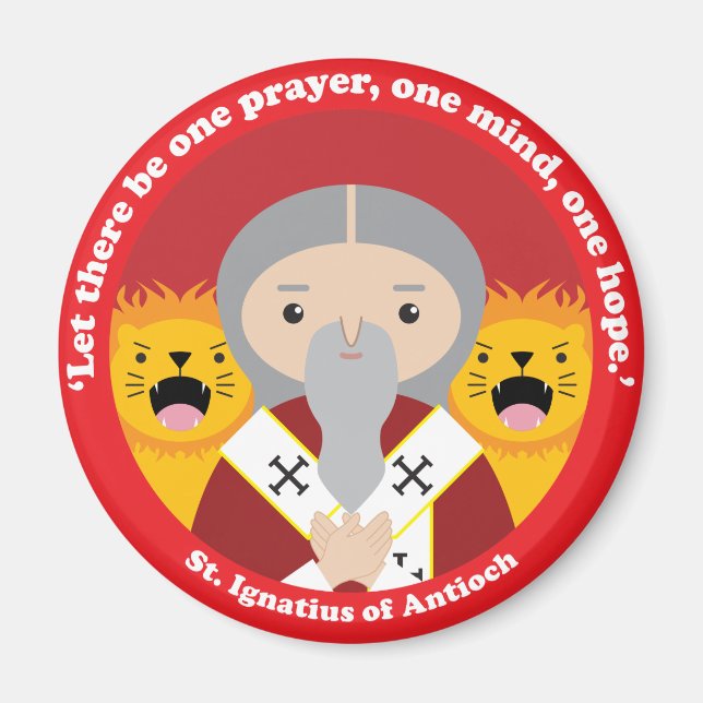 Íman Rua. Ignatius de Antioch (Frente)