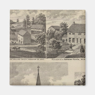 Íman Rua. Igreja de Peter, Caledonia, Minnesota