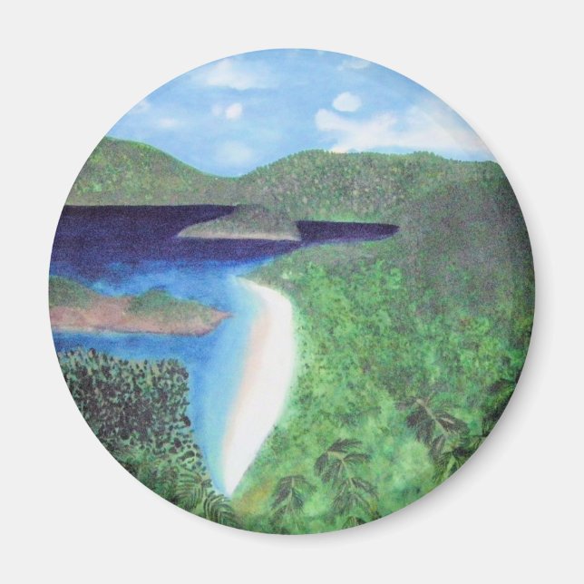 Íman Rua John, Ilhas Virgens Americanas Beach View (Frente)