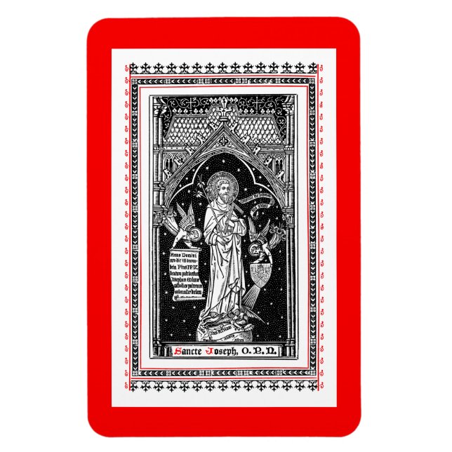 Íman Rua. Joseph, Patrão da Igreja (DT 01) (Vertical)
