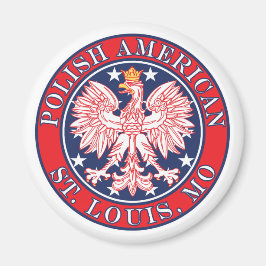 Íman Rua Louis Missouri Polonês