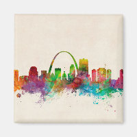 Rua Louis Missouri Skyline
