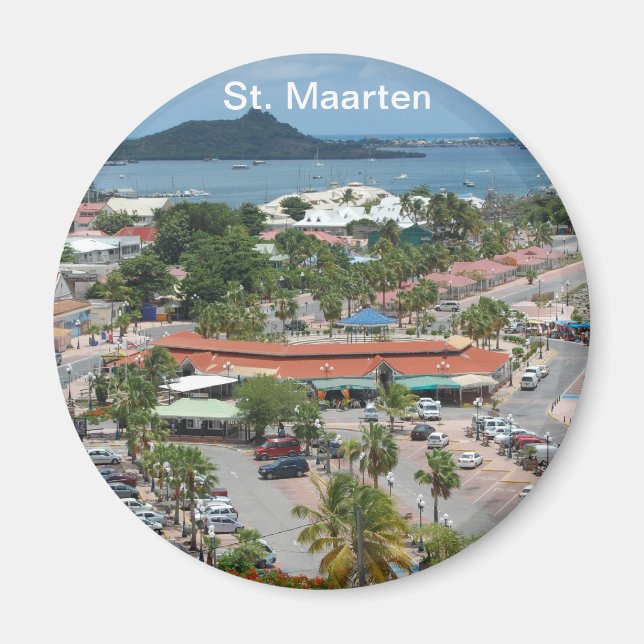 Íman Rua. Maarten - Marigot Bay (Frente)