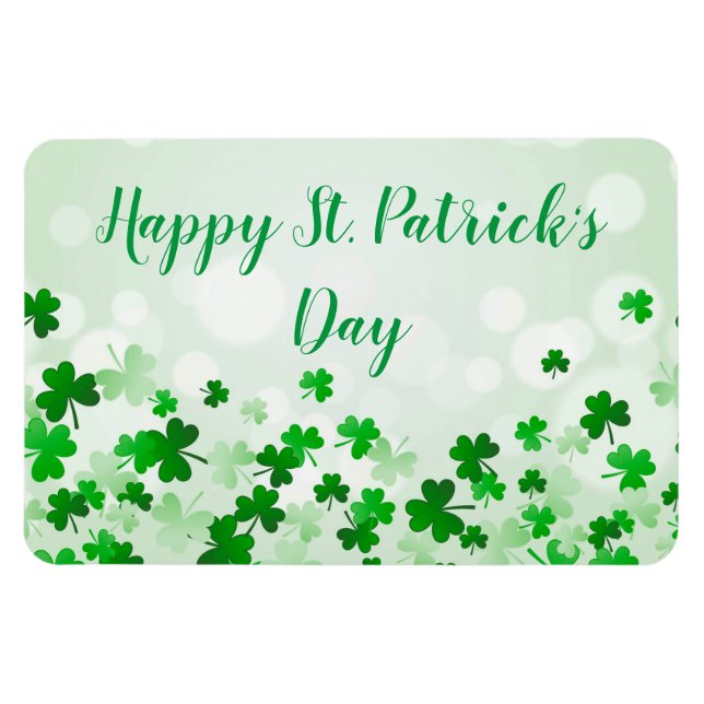 Íman Rua, Magneta do Dia de Patrick (Horizontal)