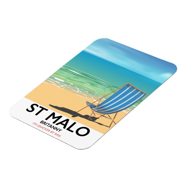 Íman Rua Malo, Britanny Beach poster (Left Side)