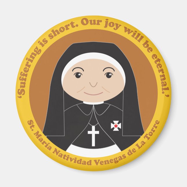 Íman Rua: María Natividad Venegas de La Torre (Frente)