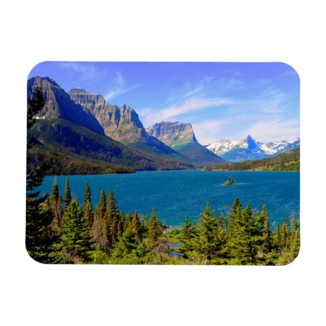 Íman Rua. Mary Lake, Glacier National Park, Montana (Horizontal)