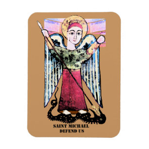 Íman Rua Michael e o dragão