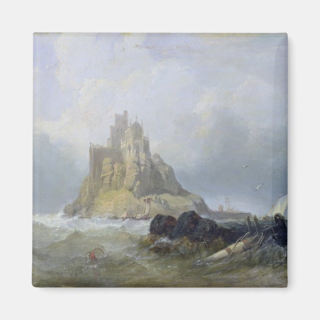 Íman Rua, o Monte Michael, Cornwall (Frente)