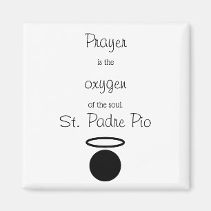 Íman Rua. Padre Pio Coote Magnet