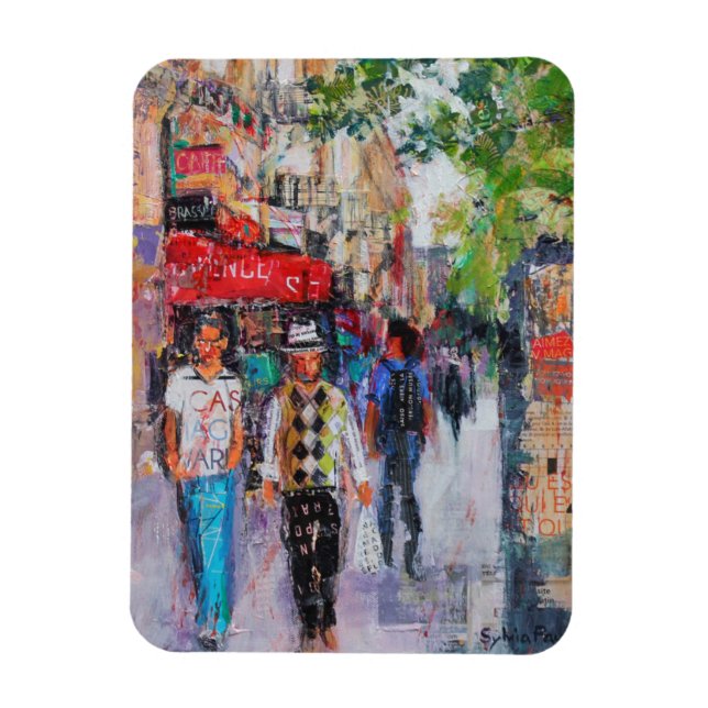 Íman Rua Paris (Vertical)