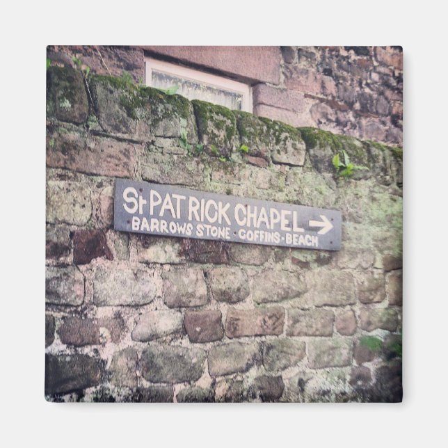 Íman Rua Patrick, Heysham Magnet (Frente)