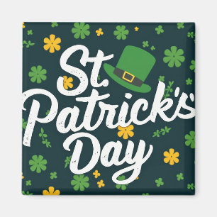 Íman Rua. Patricks Dia verde amarelo