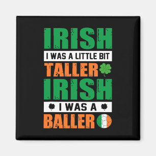Íman Rua. Patricks Irlandês Eu Era Um Pouco Mais Alto E