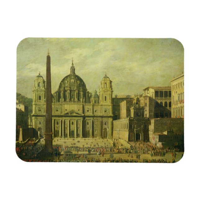 Íman Rua. Peter's, Roma, 1630 (petróleo na canvas) (Horizontal)