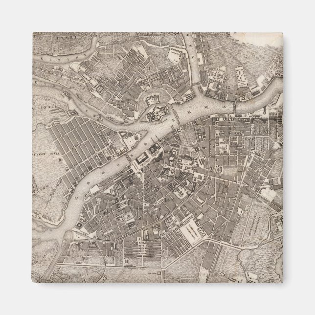 Íman Rua Petersburgo, Rússia (Frente)