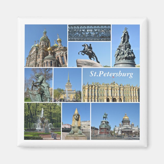 Íman Rua.Petersburgo, Rússia (Frente)