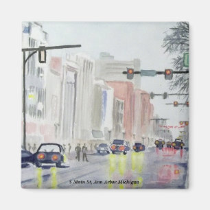 Íman Rua principal de S, Ann Arbor Michigan