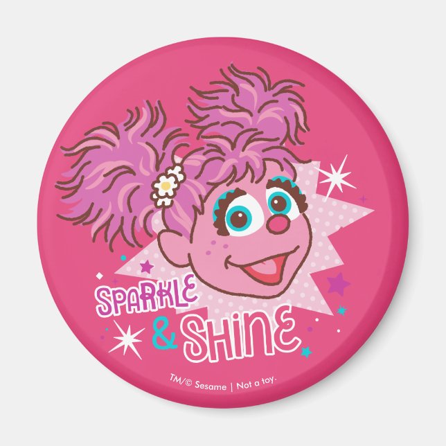 Íman Rua Sésamo | Abby Cadabby - Sparkle & Shine (Frente)