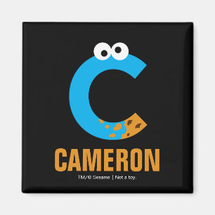 Íman Rua Sésamo   C é destinado ao Monstro de Biscoit