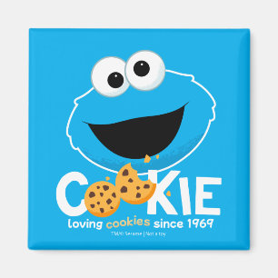 Íman Rua Sésamo   Cookie Monster Loving Cookies