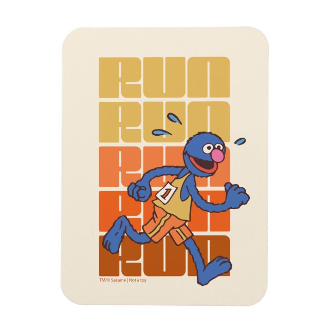 Íman Rua Sésamo | Corridas de Grover (Vertical)