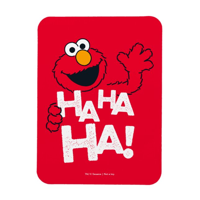 Íman Rua Sésamo | Elmo - Ha Ha Ha! (Vertical)