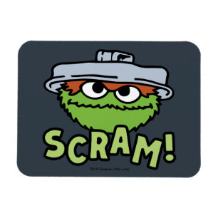 Íman Rua Sésamo   Oscar, o Grouch Scram!
