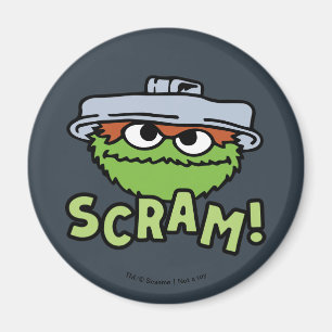 Íman Rua Sésamo   Oscar, o Grouch Scram!