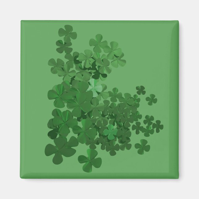Íman Rua, Shamrock do Dia de Patrick (Frente)