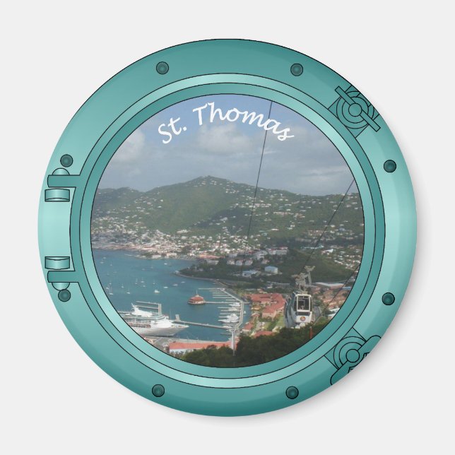Íman Rua Thomas Porthole (Frente)