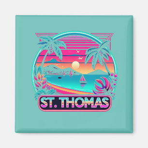 Íman Rua Thomas Virgin Islands Magnet