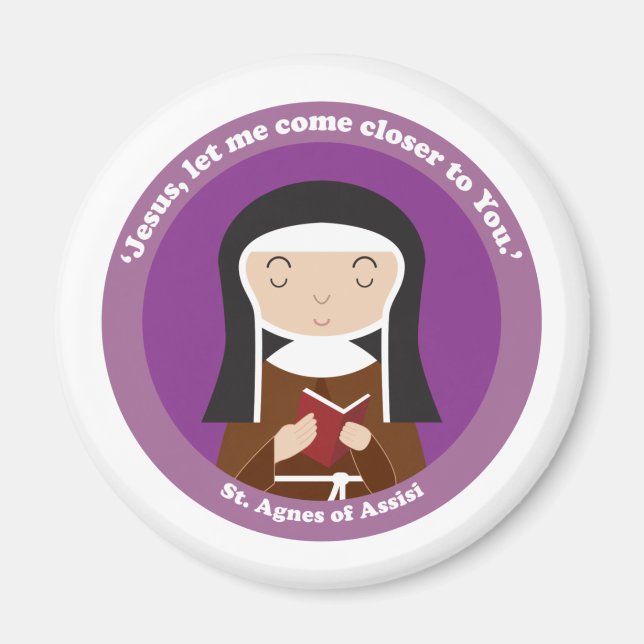 Íman Ruas. Agnes de Assisi (Frente)