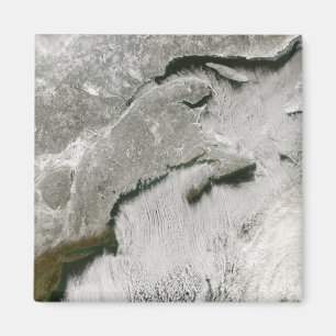 Íman Ruas de neve e nuvens