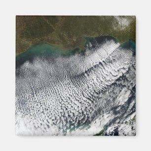 Íman Ruas de nuvens no Golfo do México