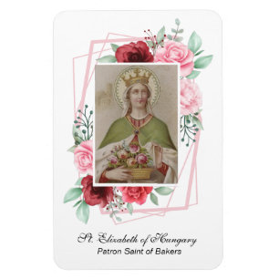 Íman Ruas religiosas Elizabeth of Hungary Patron Bakers