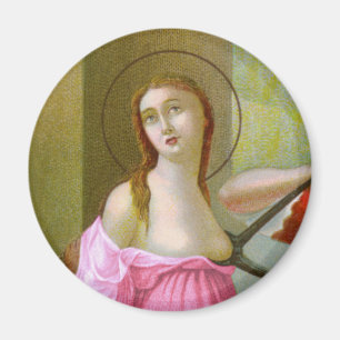 Íman Ruas rosa. Agatha (M 003)