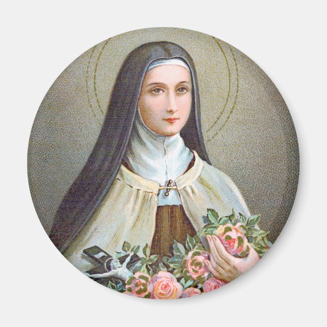 Íman Ruas. Terese de Lisieux, a Pequena Flor (BJE 01) (Frente)