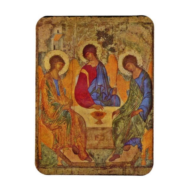 Íman Rublev Trinity na Mesa (Vertical)
