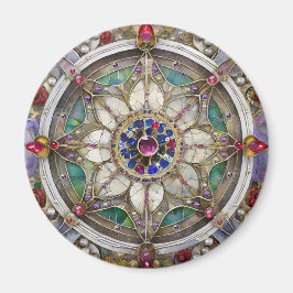 Íman Ruby, Ametist, Sapphire e Pearl Mandala
