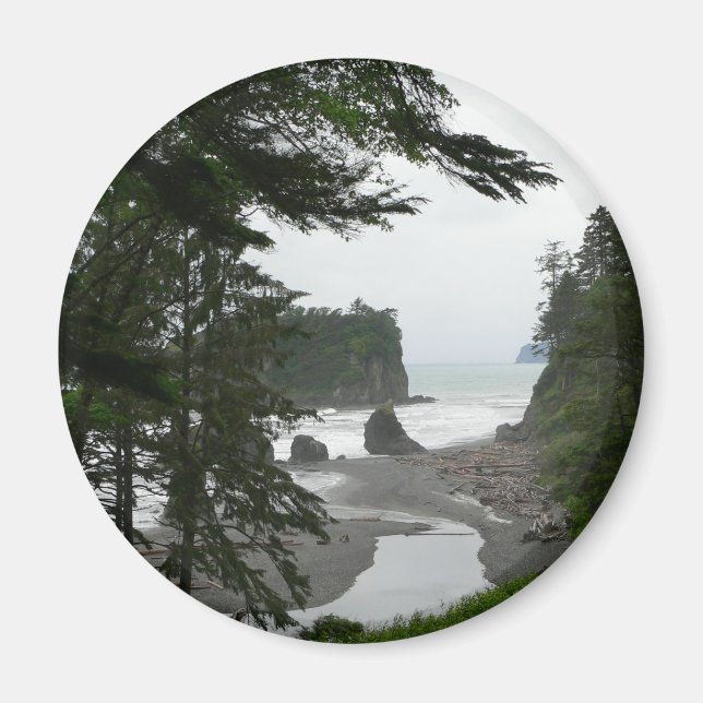 Íman Ruby Beach Coastline (Frente)